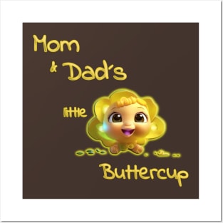 Mom & Dad´s little Buttercup Posters and Art